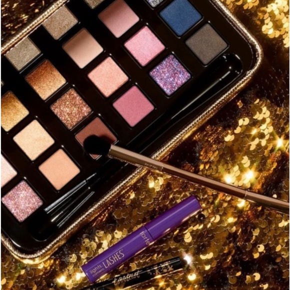 Limited Edition Tarte Winter Wonderglam Luxe Eye Palette - Picture 6 of 8